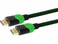 Savio GCL-06 HDMI cable 3 m HDMI Type A (Standard) Black Green