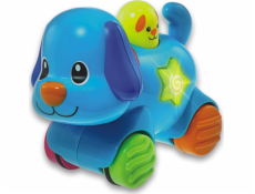 Smily Play Pets Press and Go Dog modrá (000733)