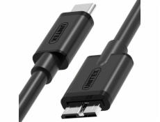UNITEK Y-C475BK USB cable 1 m USB 3.2 Gen 1 (3.1 Gen 1) USB C Micro-USB B Black