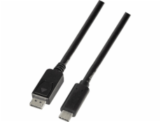 USB kábel LogiLink USB-C - DisplayPort 3.0m