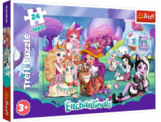 Puzzle 24 MAXI dielikov Veselý svet Enchantimals