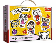 Puzzle BABY Wesoła Kicia Kocia