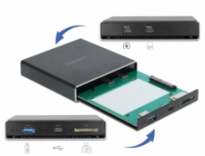 Externes Gehäuse für 2.5” SATA HDD / SSD, Laufwerksgehäuse