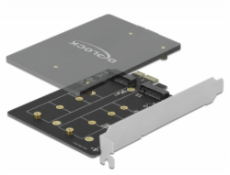 Delock PCI Express x1 Karta na 2 x interní M.2 Key B