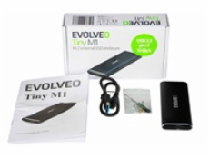 EVOLVEO Tiny M1, 10Gb/s, M.2 externí rámeček, USB A 3.1