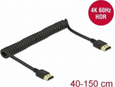 Delock kábel HDMI na HDMI 1,5 m čierny (84967)