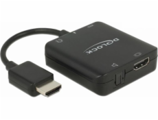 Delock HDMI Audio Extractor 4K 60 Hz compact