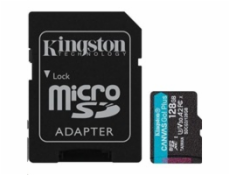 Kingston 128GB microSDXC Canvas Go Plus 170R A2 U3 V30 Card + ADP