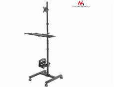 Maclean profesionálny stand mobilný počítač stanice na kolesách max 17 -32 max 20kg MC-793