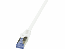 LogiLink CQ3101S PrimeLine Cat. 6a Patchkabel RJ45-Stecker auf RJ45-Stecker Cat. 6a S/FTP 15m weiß