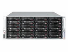 SUPERMICRO 4U chassis 36x 3,5"" HS SAS/SATA (24x Front + 12x Rear/4xNVMe opt) +2x 2.5""opt., 2x1200W (80PLUS Titanium)