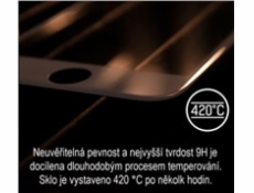 3mk tvrzené sklo HardGlass MAX pro Huawei P40 Pro, černá