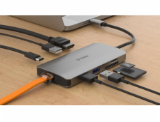 DUB-M810 8-in-1 USB-C húb, dokovacia stanica