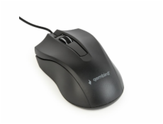 Myš GEMBIRD MUS-3B-01, černá, USB