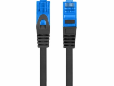 Lanberg PATCHCORD CAT.6A S/FTP LSZH CCA 0,5 M BLACK FLUKE PASSED LANBERG