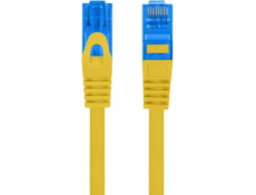 Lanberg Patchcord Cat. 6A S/FTP LSZH CCA 3M Yellow Flke prešiel Lanberg