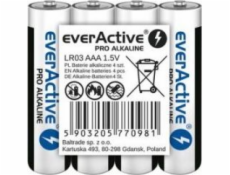 Alkaline batteries AAA / LR03 everActive Pro 4 pcs