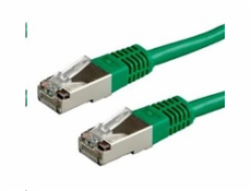 Patch kabel Cat6A, S-FTP - 1,5m, zelený