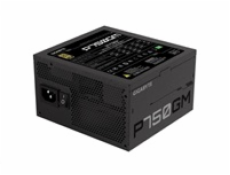 GIGABYTE zdroj P750GM, 750W, 80plus gold, modular, 120 mm fan