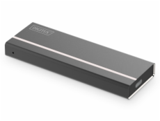 Digitus USB Type-C 3.1 Externí SSD skříň M.2 (NVMe) , hliníkové pouzdro, M-klíč nebo B + M-klíč