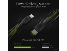 GREENCELL KABGC07 Cable GC Power Stream USB-C - Lightning 100 cm s Power Delivery