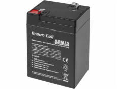 Green Cell AGM15 UPS battery Sealed Lead Acid (VRLA) 6 V 4 Ah
