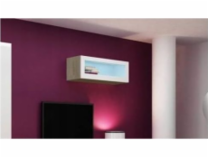 Cama Cabinet VIGO  90  glass 90/35/32 sonoma/white gloss