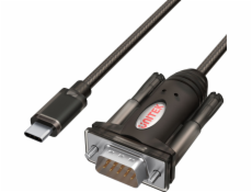 UNITEK Y-1105K sériový kábel Čierna 1,5 m DB-9