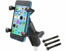 RAM Mounts X-Grip Phone Mount with Motorcycle Handlebar Clamp Base