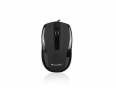 Wired optical mouse LOGIC LM-31 black