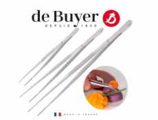 Kuchyňské potřeby de Buyer, 4238.30 - kuchařská, rovná, nerez, pro servírování a zdobení talířů, 30 cm