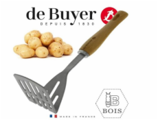 Šťouchadlo na brambory de Buyer, 2701.03, B BOIS, nerez a bukové dřevo, robustní