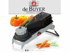 Kráječ de Buyer, 2016.00, kráječ ovoce a zeleniny, čepel do tvaru V, Cube system, výška 1-8 mm