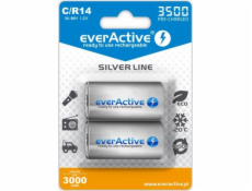 Akumulátor everActive R14/C Ni-MH 3500 mAh pripravený na použitie