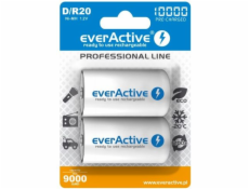 Rechargeable Batteries everActive R20/D Ni-MH 10000 mAh ready to use