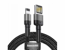 Baseus CALKLF-HG1 Cafule Kábel USB to Lightning Double Sided 1.5A 2m Grey/Black