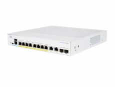 Cisco CBS350-8FP-2G-EU 8-port GE Managed Switch, Full PoE, 2x1G Combo