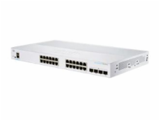 Cisco switch CBS350-24T-4G, 24xGbE RJ45, 4xSFP