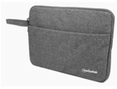 MANHATTAN Pouzdro Laptop Sleeve Seattle, Fits Widescreens Up To 14.5 , 383 x 270 x 30 mm, šedá
