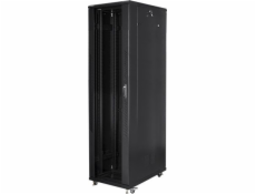 Lanberg stojacia skriňa 19, 47U, 800 x 1000, čierna - FF01-8047-12B