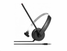 Lenovo 100 Mono Headset Wired Head-band Office/Call center USB Type-A Black