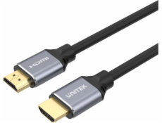 Unitek HDMI - HDMI kábel 2m strieborný (C138W)