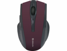 Bezdrôtová myš Accura MM-665 RF 1600dpi 6P Burgundy
