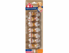 8in1 Triple Flavour - XS dog bone - 7 pcs.