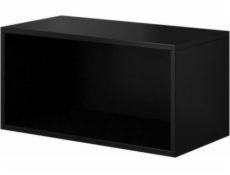 Cama open storage cabinet ROCO RO4 75/37/37 black