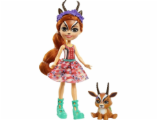 Mattel Enchantimals bábika so zvieratkom Gabriela Gazelle