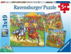 Puzzle Ritterturnier im Mittelalter