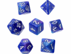 Rebelská sada kociek REBEL RPG - Akryl - Twilight