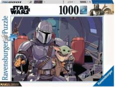 Puzzle Ravensburger 1000 dielikov Mandalorian