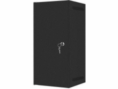 Skriňa Lanberg LANBERG ZÁVESNÁ SKRINKA REGÁL 10 12U 280X310 ČIERNA, KOVOVÉ DVERE (PLOCHÉ BALENIE) WF10-2312-00B